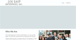 Desktop Screenshot of joeeastinc.com
